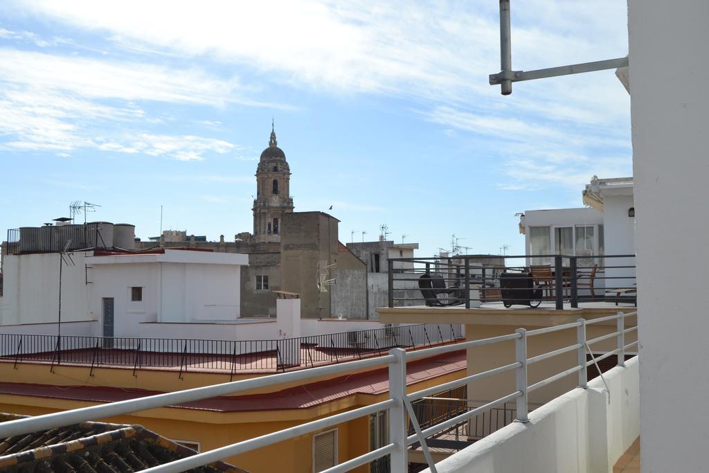 Apartamento Ático con terraza y vistas Málaga Exterior foto